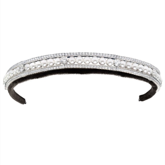 Swarovski Crystal and fresh water pearl tiara - Picture 4 of 4